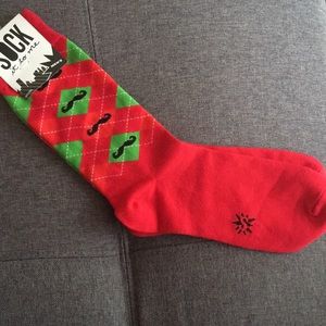 Mustache Socks